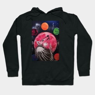 Wolf Painting Hoodie